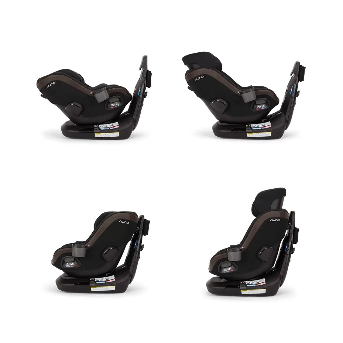 Nuna Revv Maxx Convertible Car Seat - Caviar - Convertible Long-Term Design