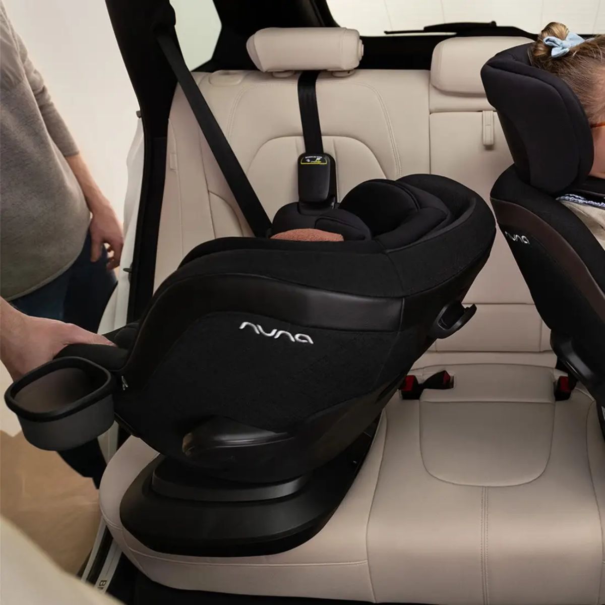 Nuna Revv Maxx Convertible Car Seat - Cedar - Premium Comfort for Growing Children